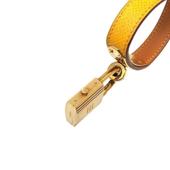 HERMES Kelly Watches Quartz Gold Dial Vintage Cadena Ladies Watch 90289727 - Picture 3 of 9